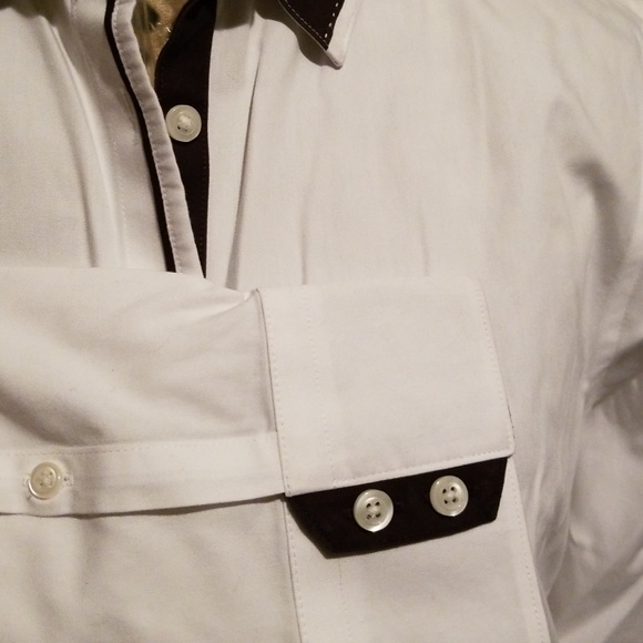 Brooks brothers black and white shirt - Picture 3 of 3